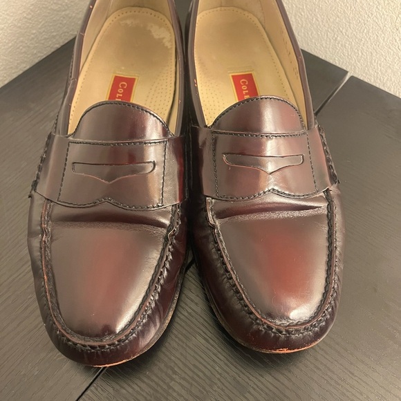 Men’s Vintage Cole Haan Leather Penny Loafers - Picture 2 of 6